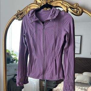 Lululemon Athletica Purple Utility Jacket with Fitted Silhouette
